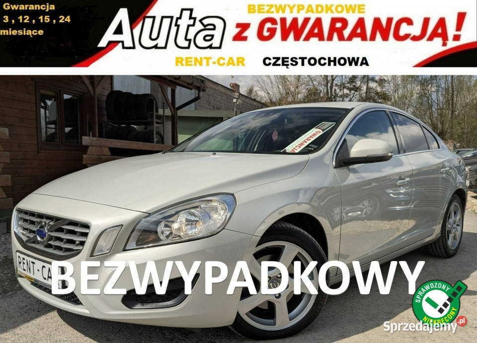 Volvo S60 20D3163OPŁACONY Bezwypadkowy Częstochowa