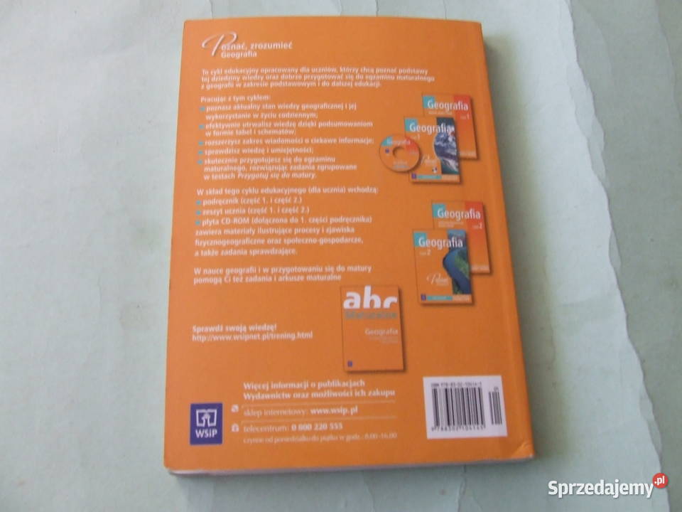 Geografia Poznać zrozumieć cz 1 2 płyta CD Rok wydania 2010 Książki i Podręczniki Oborniki Śląskie sprzedam