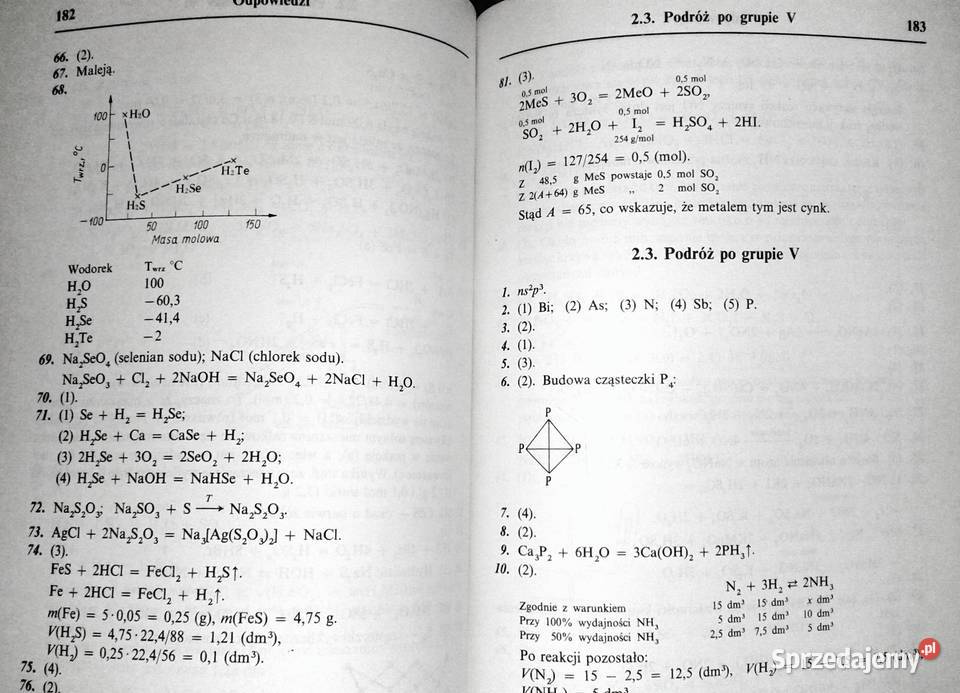 Sprawdż czy znasz chemię Testy egzaminacyjne W