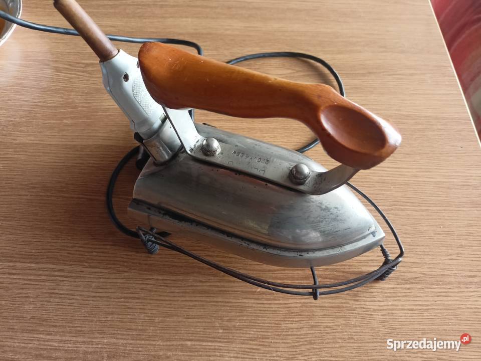 Żelazko PRL 400W do kolekcji sprawne w komplecie
