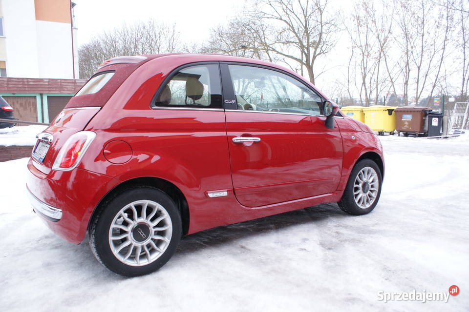 Fiat 500 Cabrio 13 Super Stan Możliwa Zamiana nieuszkodzony podlaskie Białystok sprzedam