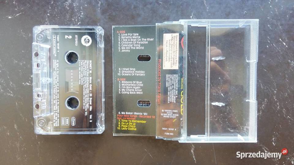 Kaseta magnetofonowa Boney M 20 Super hits Vol2 podlaskie
