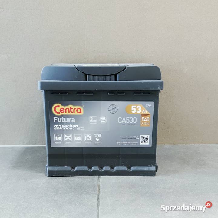 Akumulator Centra FUTURA 53Ah 540A EN PRAWY PLUS