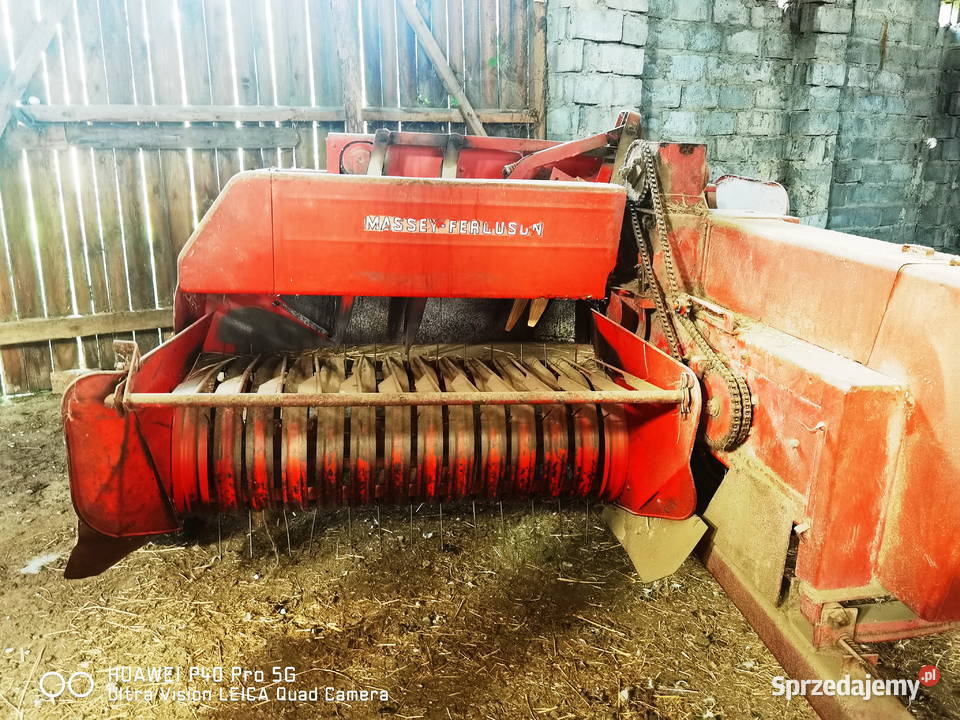 Prasa Massey Ferguson 208 baler kostkująca Młodzawy Duże