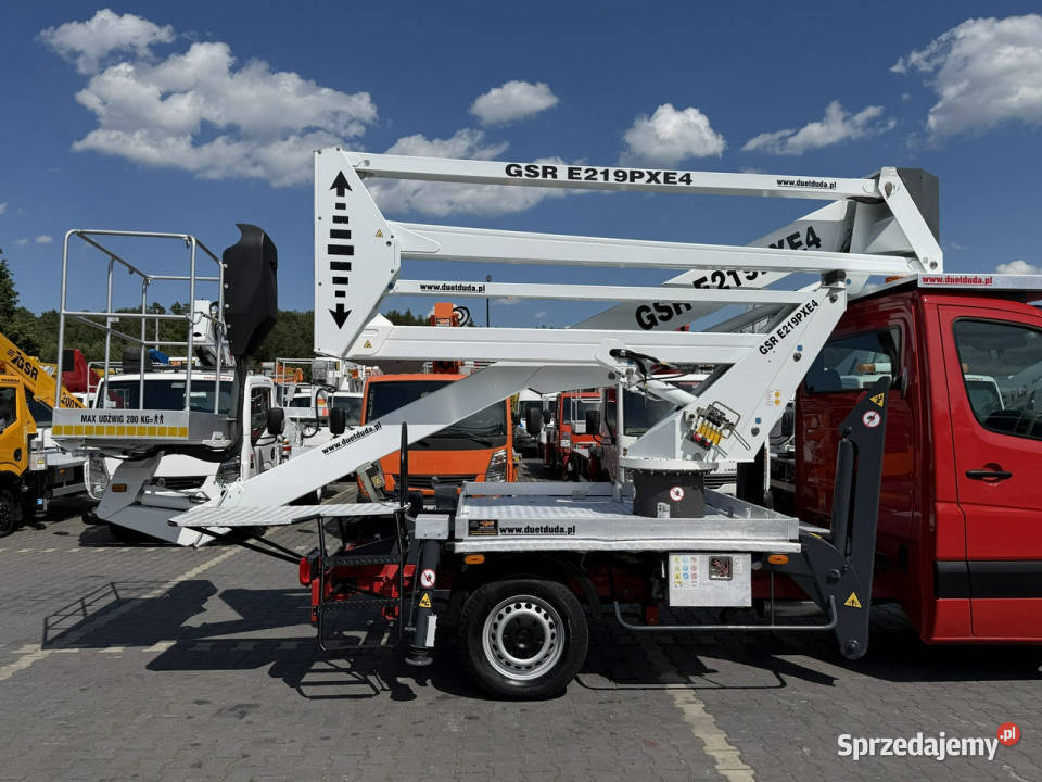 Mercedes Sprinter Zwyżka Podnośnik Koszowy GSR świętokrzyskie Widełki sprzedam
