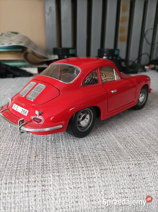 Porsche 356 B Burago model 118 Italy Płock