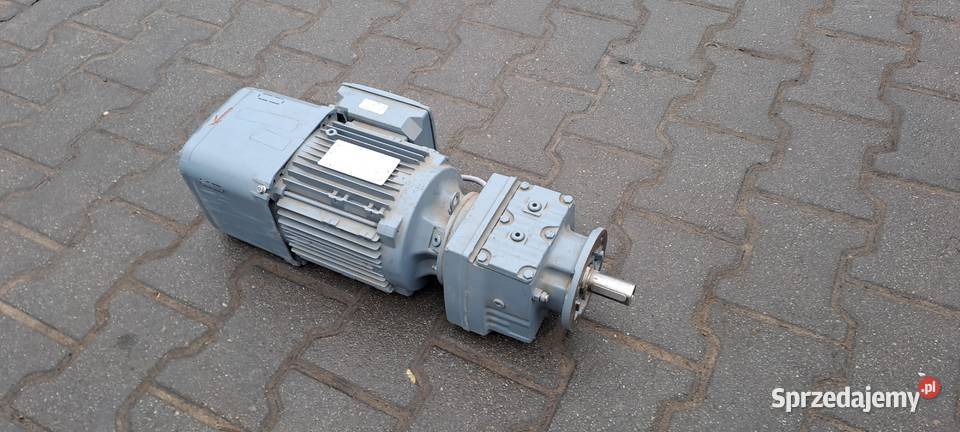 Motoreduktor z hamulcem 11kw 60 obrmin SEW RF37 Myślenice