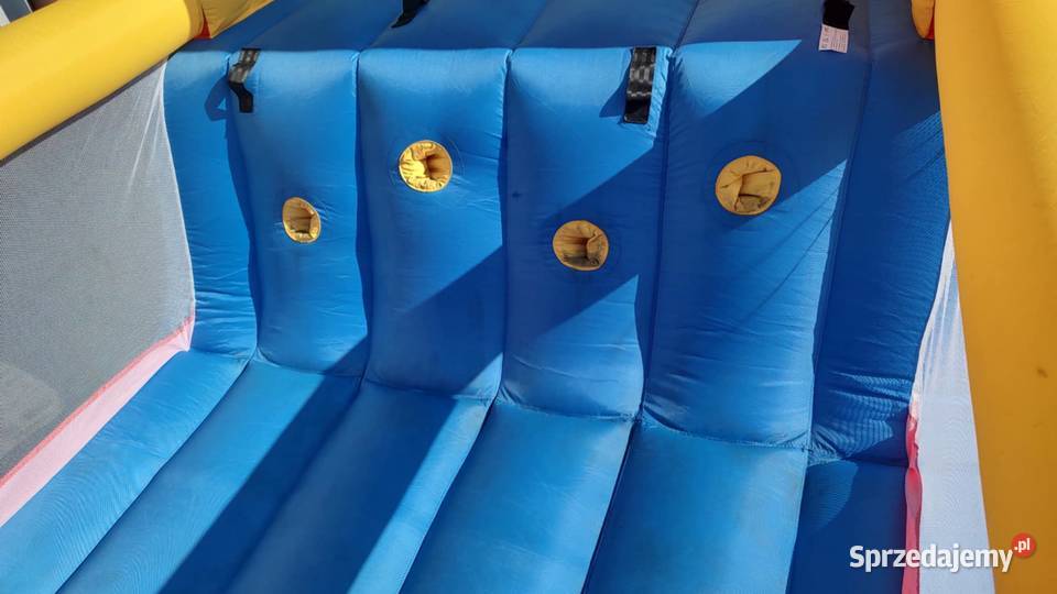 Dmuchany plac zabaw z podwójną zjeżdżalnią sprzedam