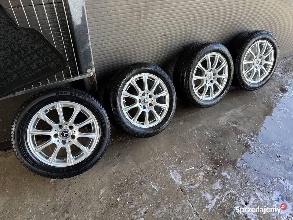 Koła MercedesBenz Felgi 5x112 2055516R Opony Warszawa sprzedam