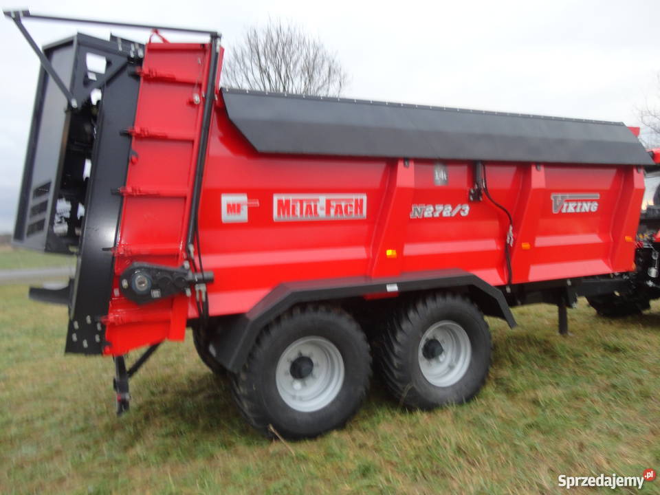 Rozrzutnik Obornika wapna torfu MetalFach N2723 nieuszkodzony