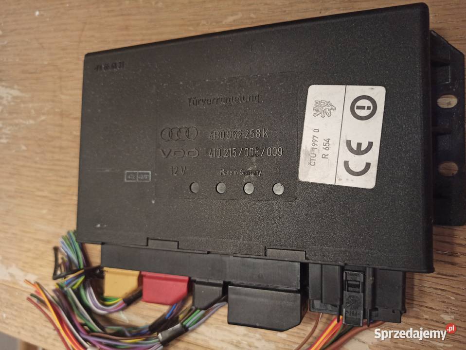 Audi A6 C5 Moduł komfortu 4B0962258K dolnośląskie Bolesławiec