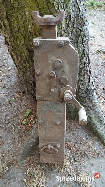 sprzedam zabytkowy podnośnik ręczny dolnośląskie Miłkowice