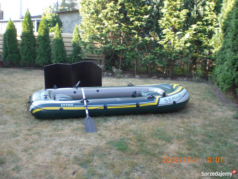 ponton dmuchany Seahawk 4 cztero osobowy Pływanie