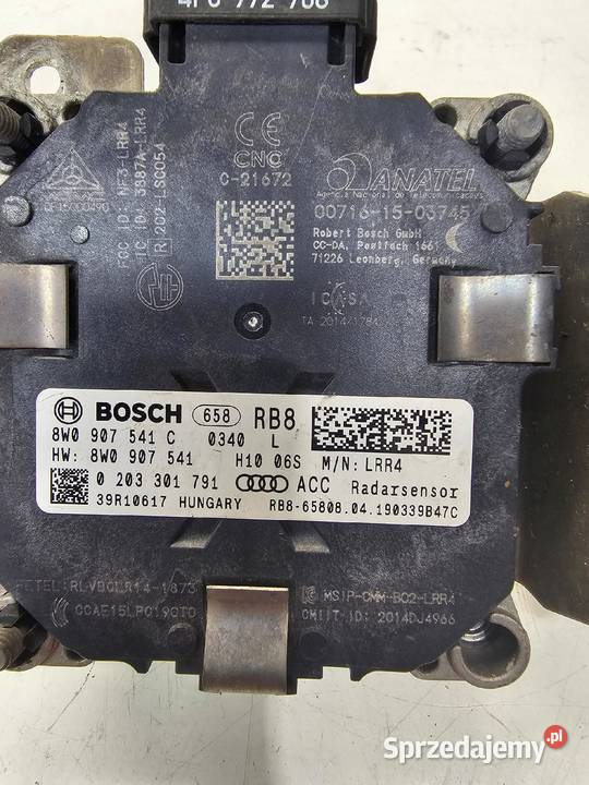 RADAR DISTRONIC SENSOR ACC AUDI A4 B9 A5 8W Przystajń sprzedam