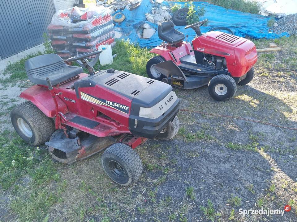2x traktorek kosiarka mtd i murray Kowal