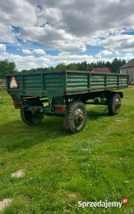 Przyczepa rolnicza Autosan D50 6 Ton rozrzutnik Przyczepy rolnicze lubelskie Biłgoraj