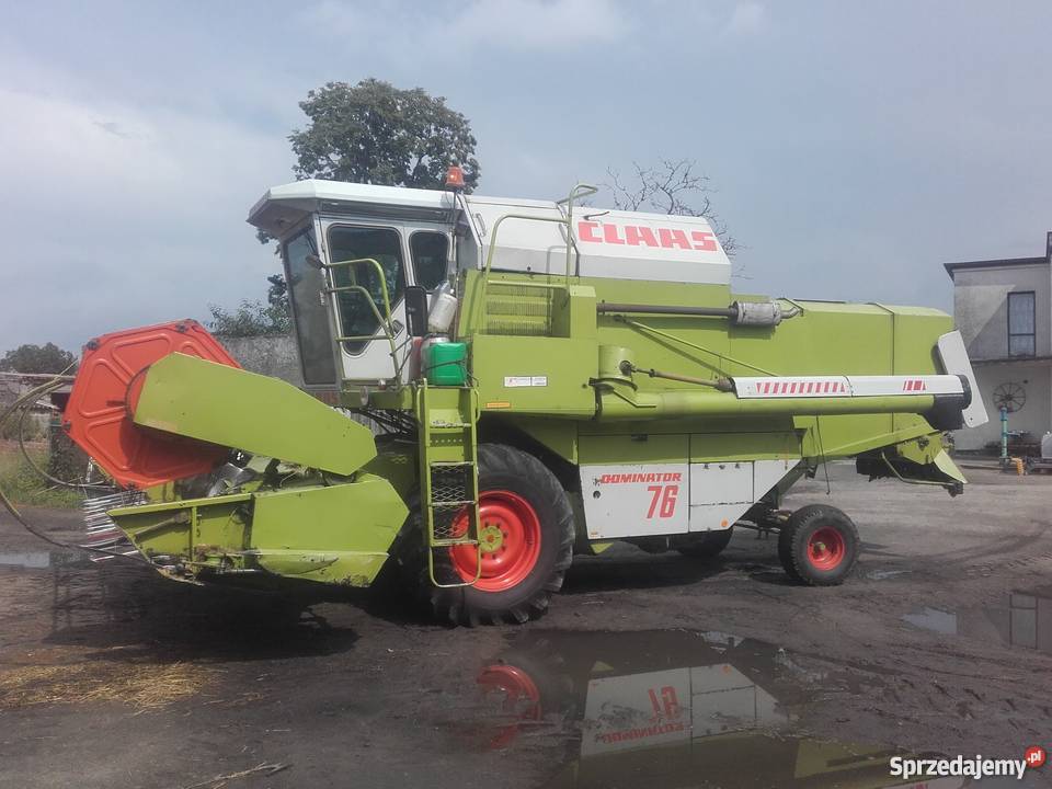 Claas dominator 76 wielkopolskie Ludomy