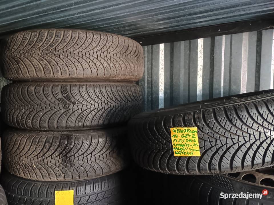Koła zimowe wielosezonowe 4x100 ET46 16565 R14 wielkopolskie Witkowo