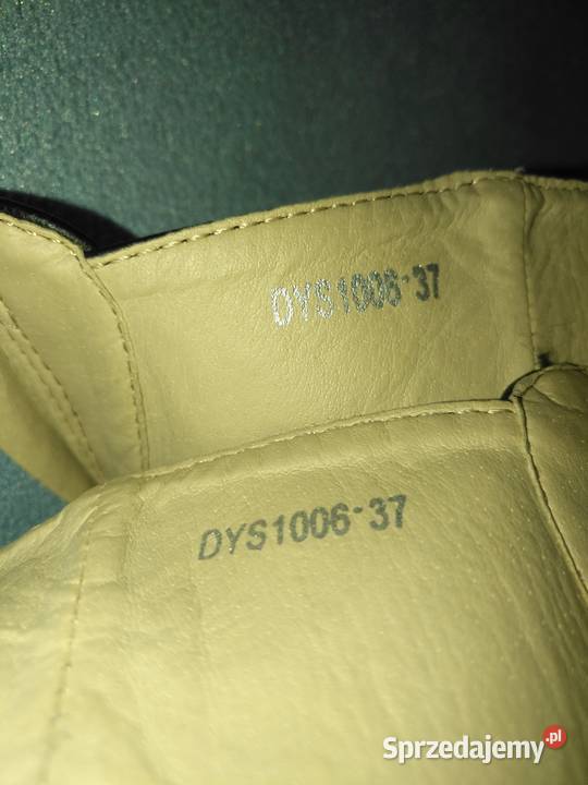 Botki szpilki Meko Melo czarne skóra Częstochowa