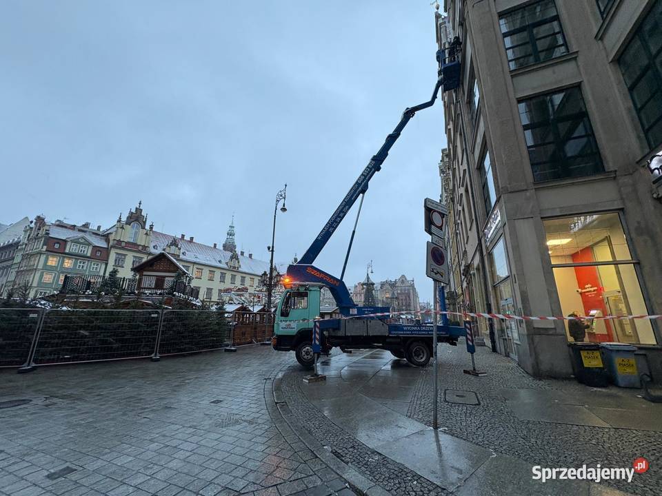 Wynajem Podnośnika Koszowego Wrocław Zwyżki 20m