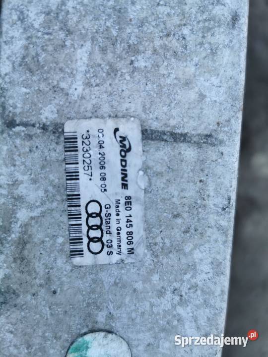 Chłodnica intercooler audi a4 b7 8e0145806M Międzychód