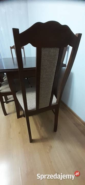Sprzedam stół z krzesłami 90cm