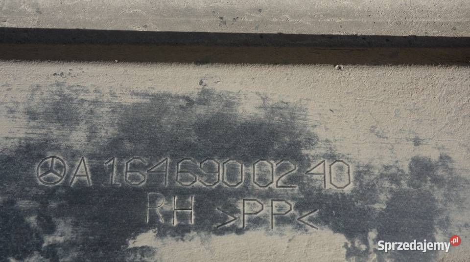 MERCEDES ML W164 LISTWA PROGOWA PRAWA PRÓG PRAWY Ruda Śląska