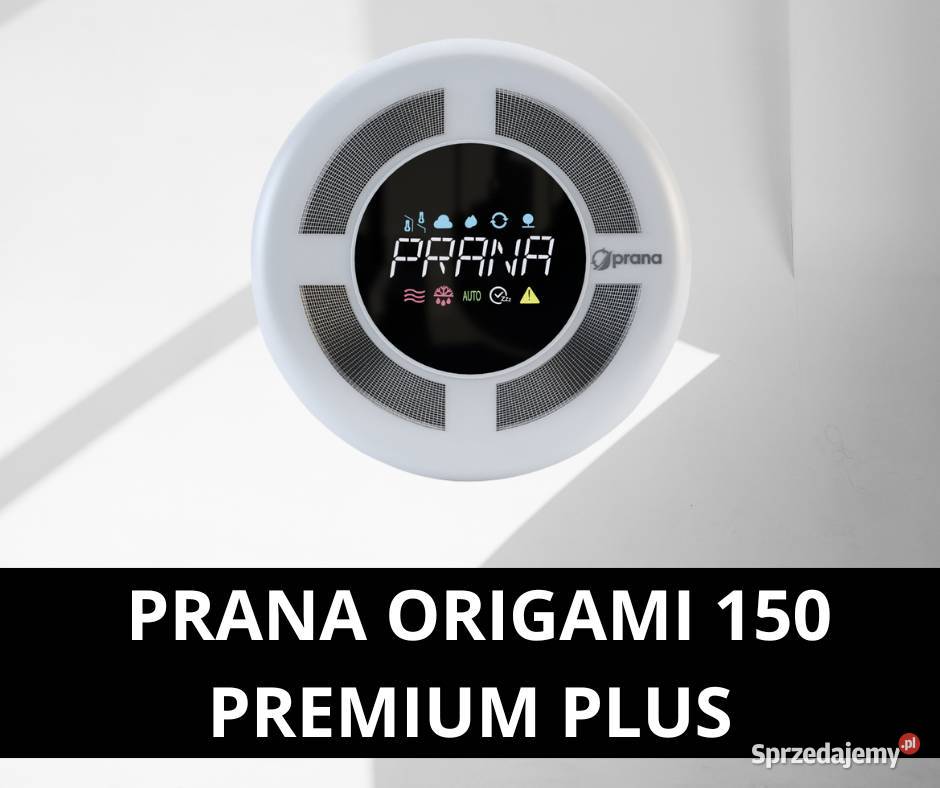 Rekuperator ścienny PRANA ORIGAMI 150 PREMIUM Warszawa
