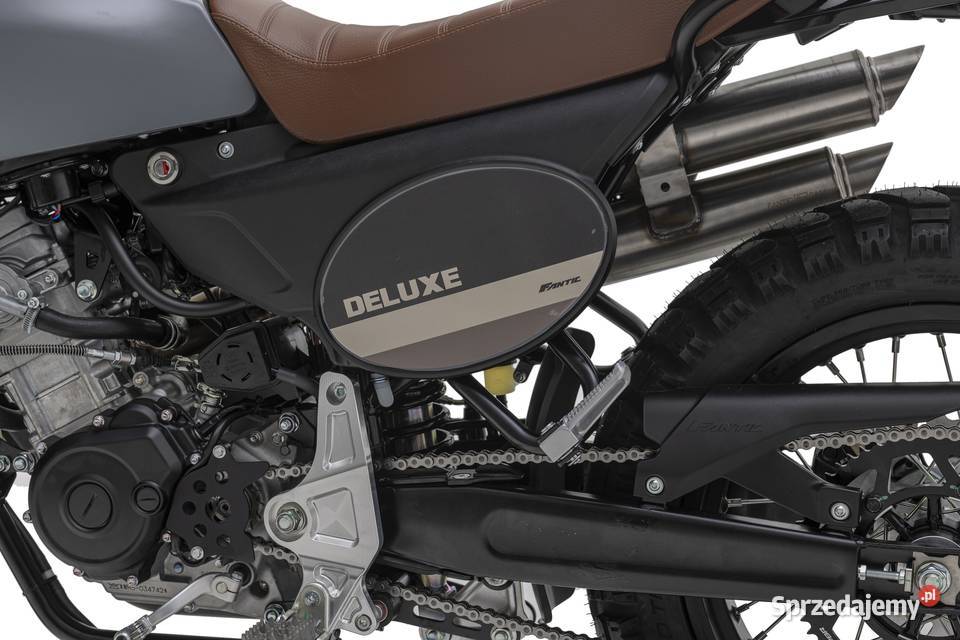 Fantic Caballero 125 Scrambler Deluxe MY25 szary nieuszkodzony Szczecin