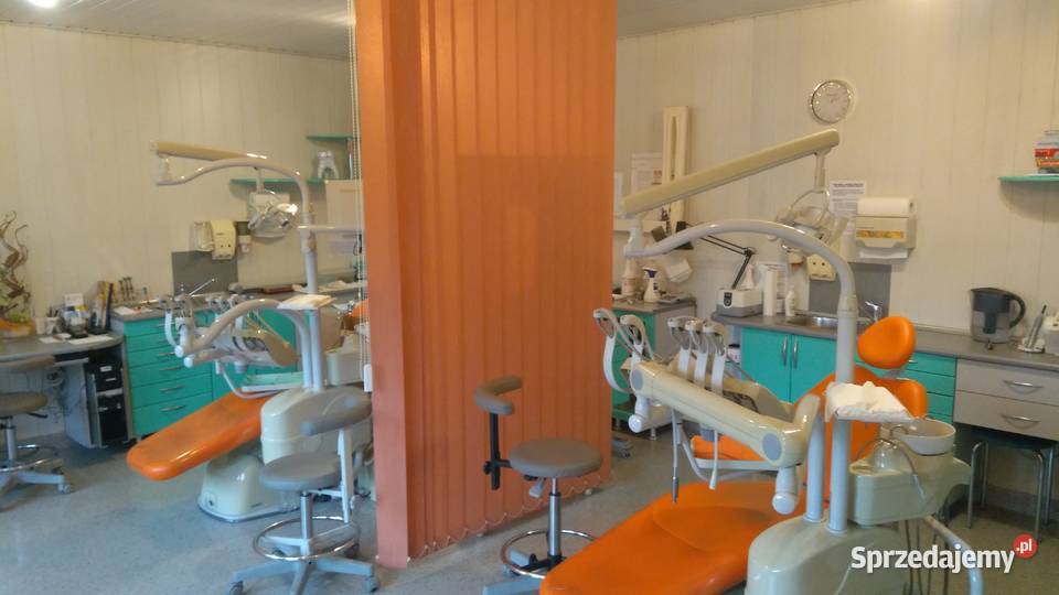 Lokal z pełnym wyposażeniem dla stomatologa
