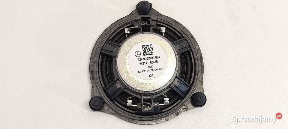 MERCEDES W247 GŁOŚNIK DESKI KONSOLI A2478202801 sprzedam