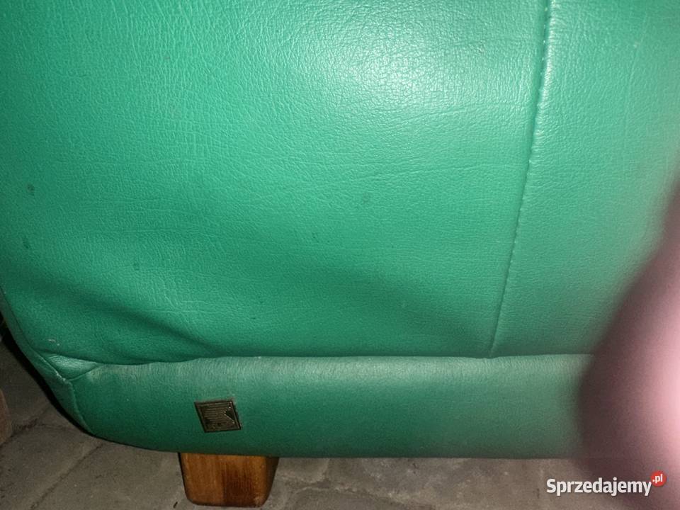 Sofa skórzana firmy KLER 100cm Lublin sprzedam