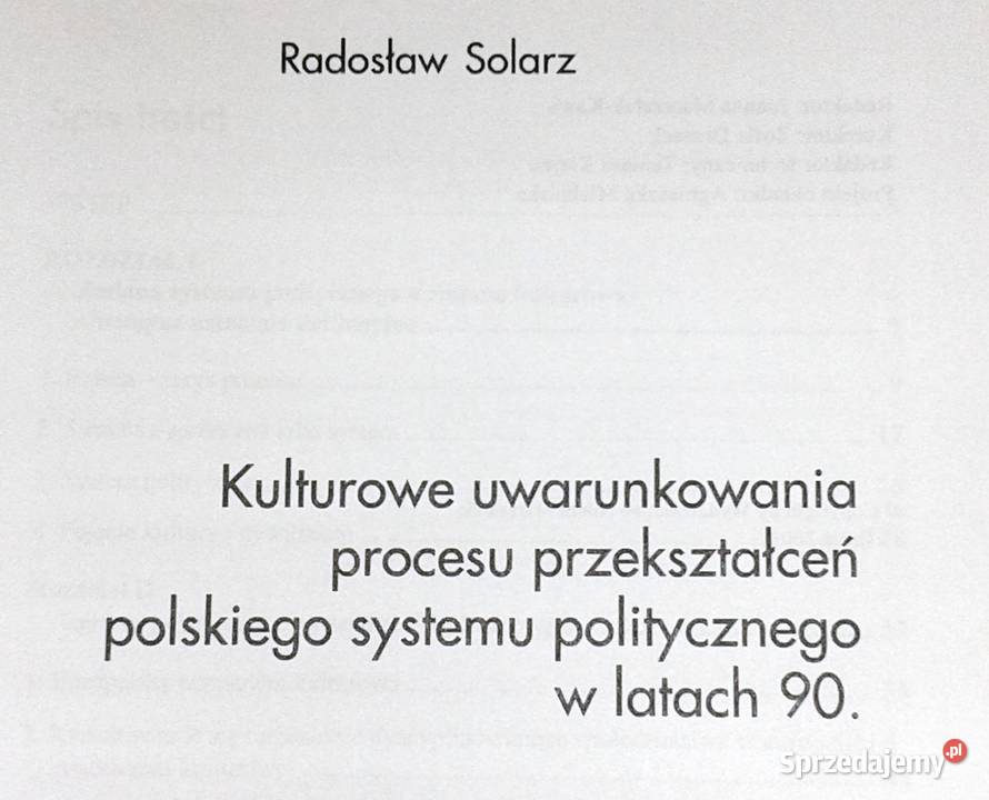 Kulturowe uwarunkowania procesu przekształceń R Rok wydania 2001