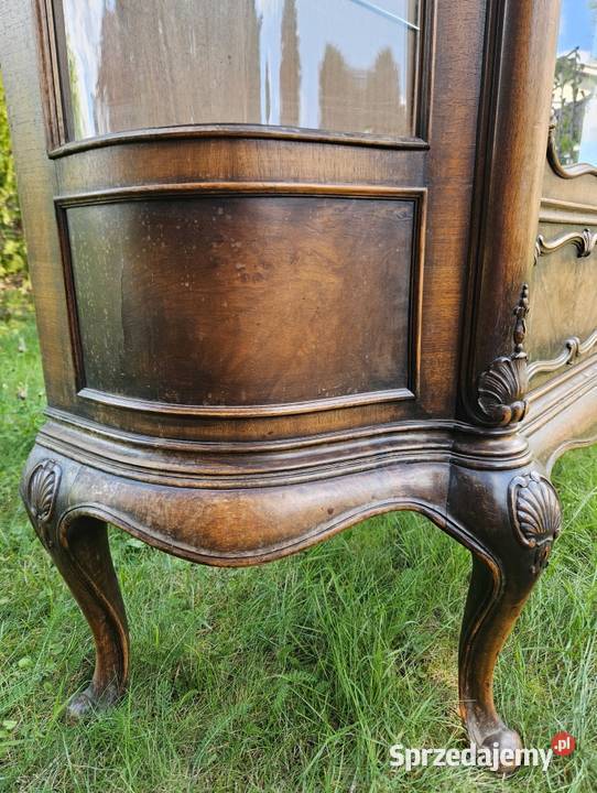 Duża witryna w stylu chippendale 9250 zachodniopomorskie Szczecin