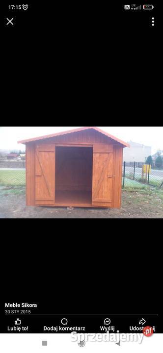 Domek narzędziowy szopka śląskie Woźniki