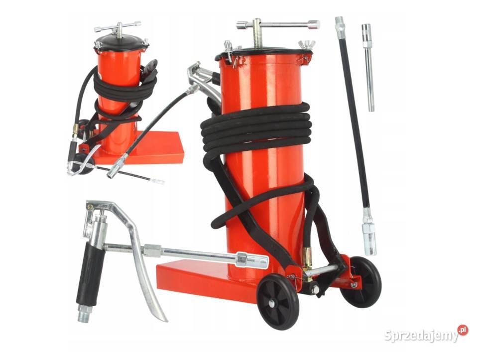 SMAROWNICA Towotnica NOŻNA 6L WĄŻ 4M dwie