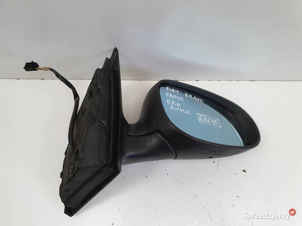 LUSTERKO Fiat Bravo I 9501r PRAWE PASAŻERA 5 pin Chełm