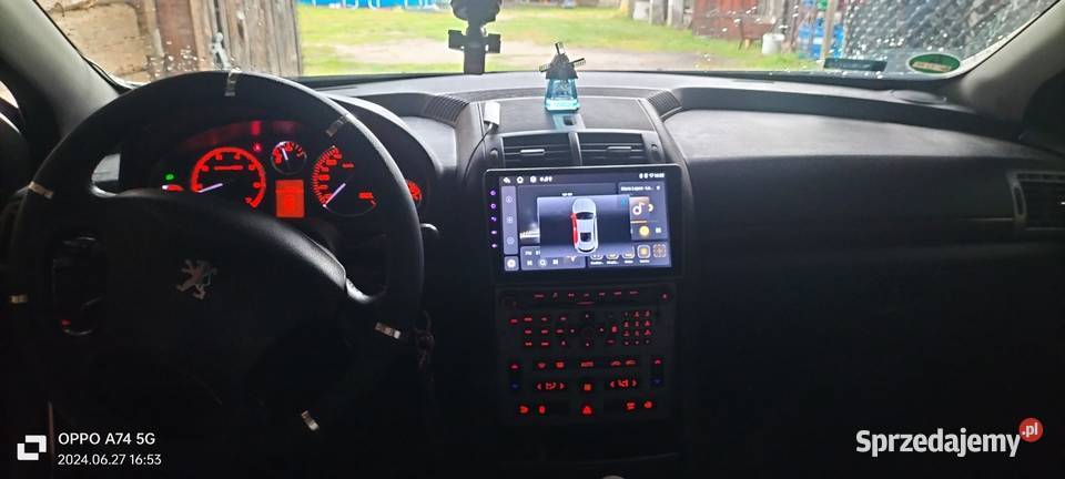 Radio android do peugeot 407 6gb 128ram RDS Borowa
