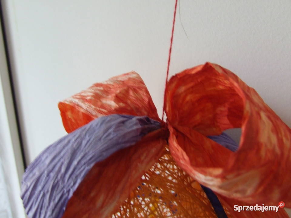 Dekoracyjne jajko wielkanocne pomarańczowe 16 20 pomarańczowy dolnośląskie Oborniki Śląskie