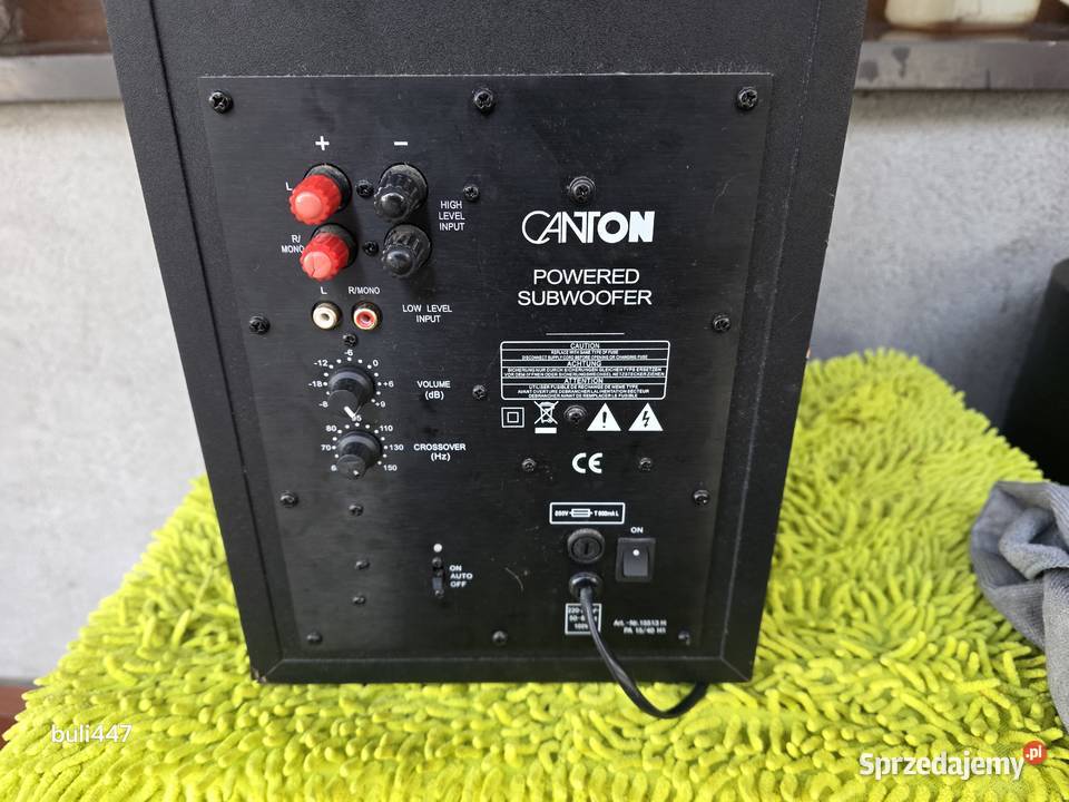 canton m230 aktywny subwoofer Chełm Śląski