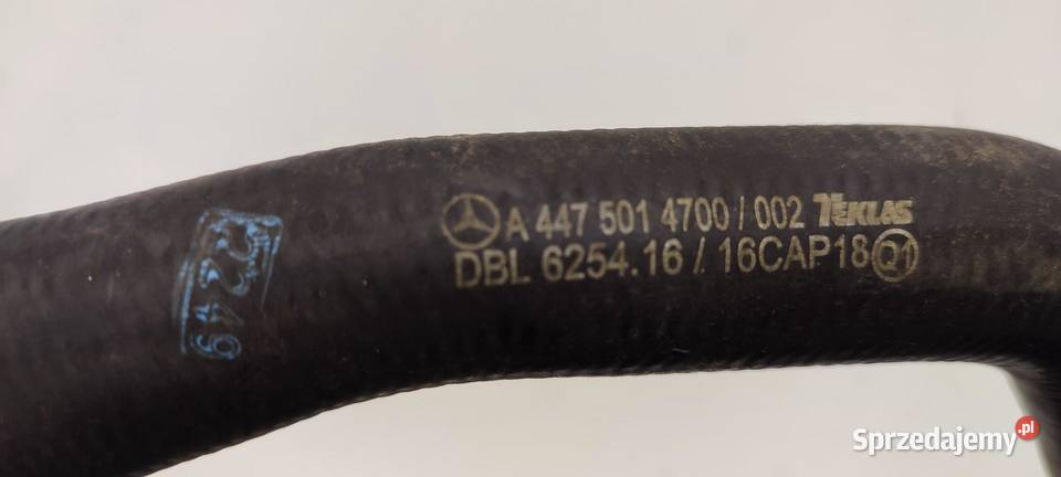 MERCEDES VITO W447 RURA PRZEWÓD WODY A4475014700 sprzedam