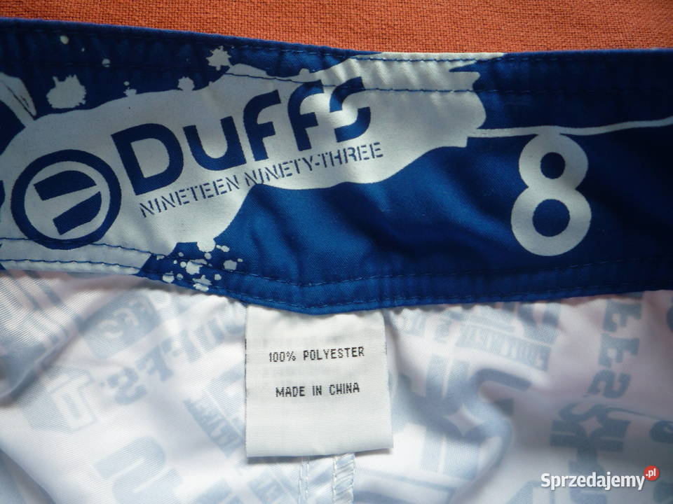 Nowe Duffs 128134 Szorty Krótkie spodenki niebieski Szczecin