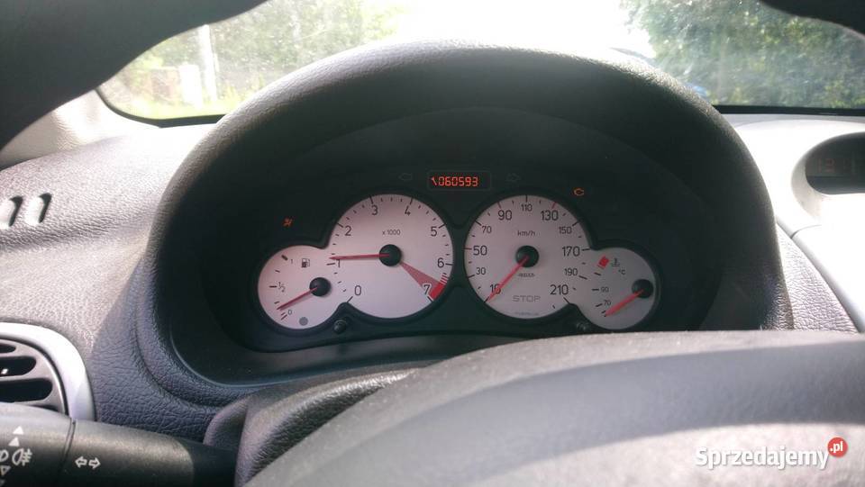 Peugeot 206 sprawny silnik klima uszkodzony 75KM 206 Siedlce