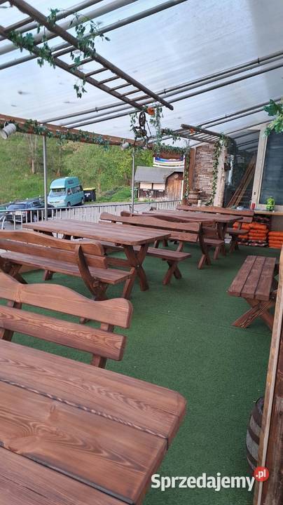 Meble ogrodowe z litego drewna Gorzów Wielkopolski