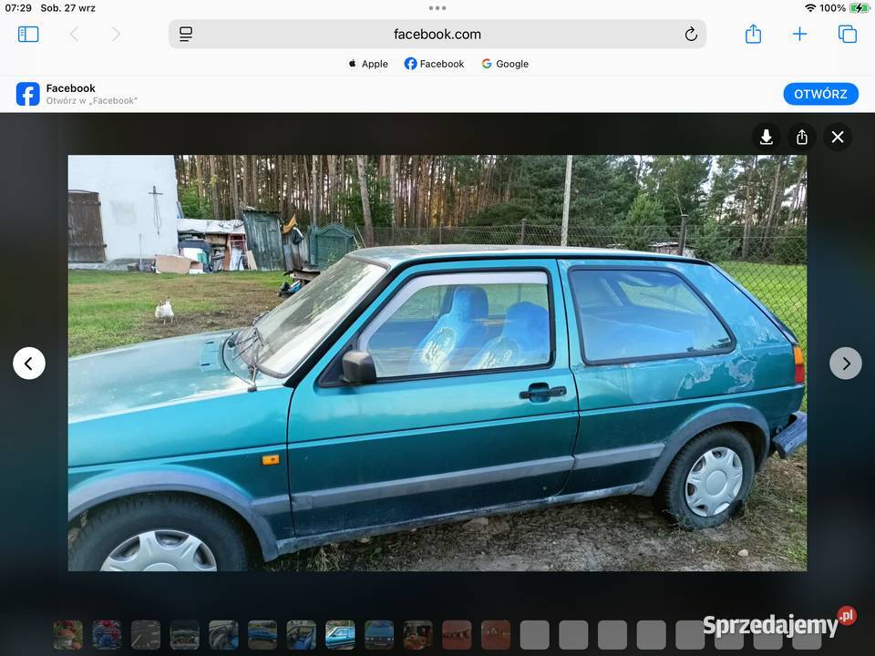 Volkswagen Golf 2 75KM Golf Chełmno