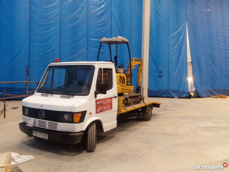Mercedt kaczka autolaweta pomoc drogowa310D 307d Poznań