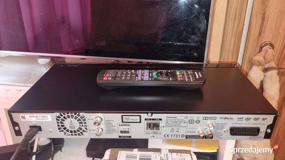 Nagrywarka Bluray DVD Panasonic DMRBCT750 USB sprzedam
