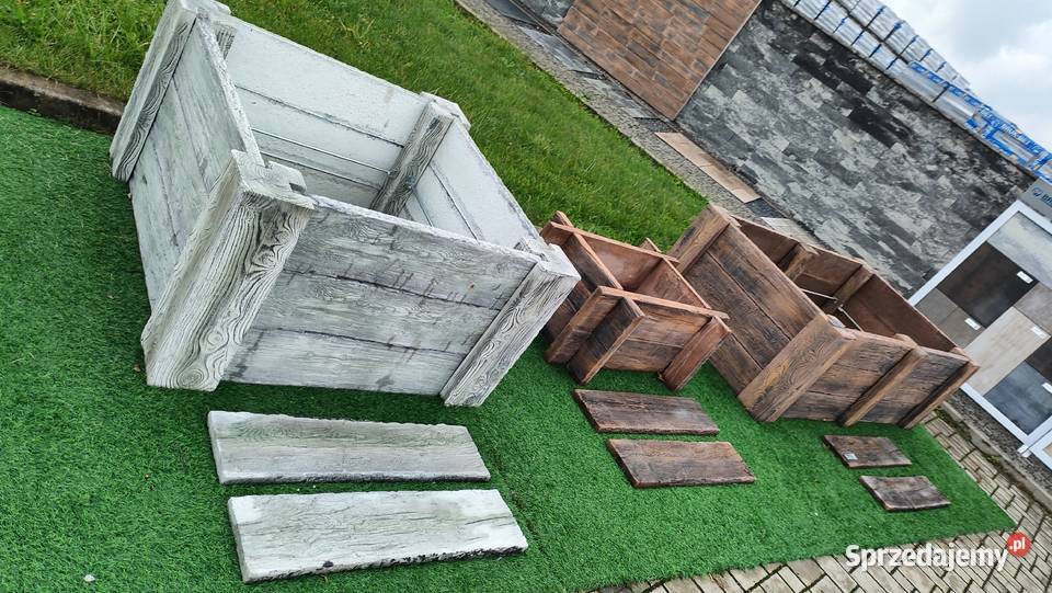 Warzywniak grządki ogrodnictwo płyty tarasowe Kraków