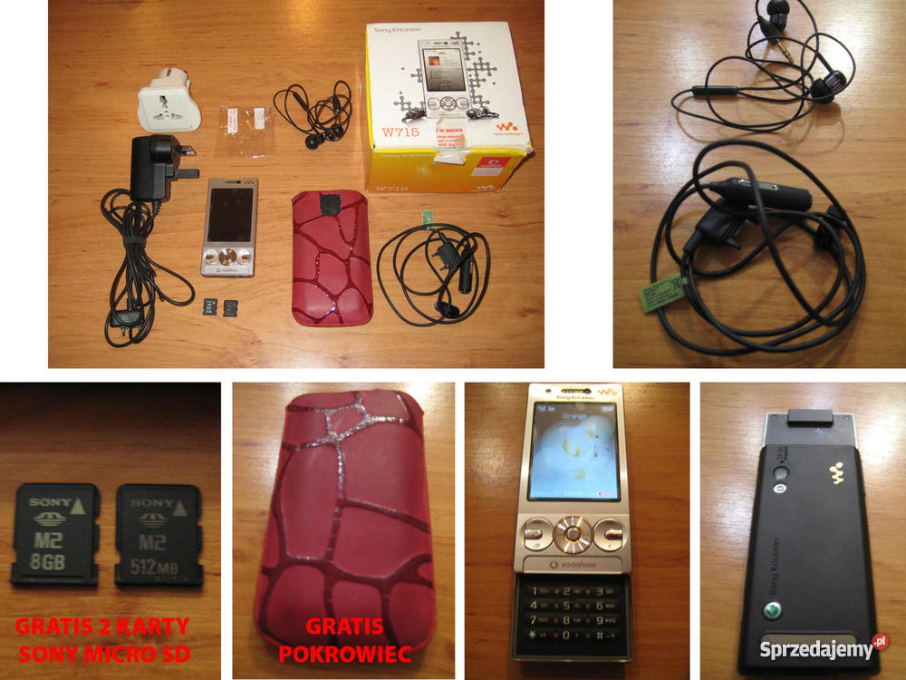 Sony Ericsson W715 srebrny Warszawa