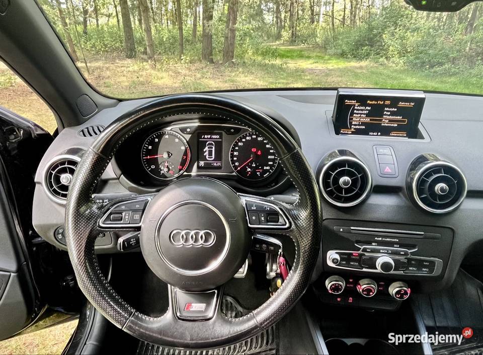 Audi A1 Sline 2016 Bixenon Skóra alu18 Pb odtwarzacz DVD Luszowice sprzedam